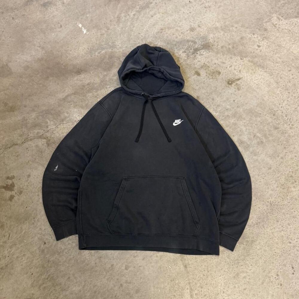 Y2K Nike Mini Logo Black Hoodie